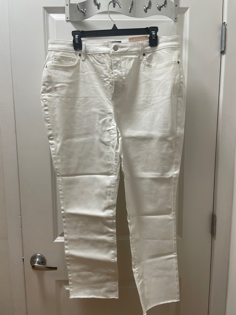NYDJ Women’s White Skinny Jeans